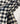 Brushed Cotton Flannel Twill Fabric - Black Buffalo Check