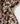 Designer Deadstock Viscose Twill Fabric - Cream Paisley - Remnant 2.75m